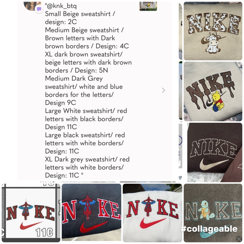 Embroidered Sweatshirt Bundle